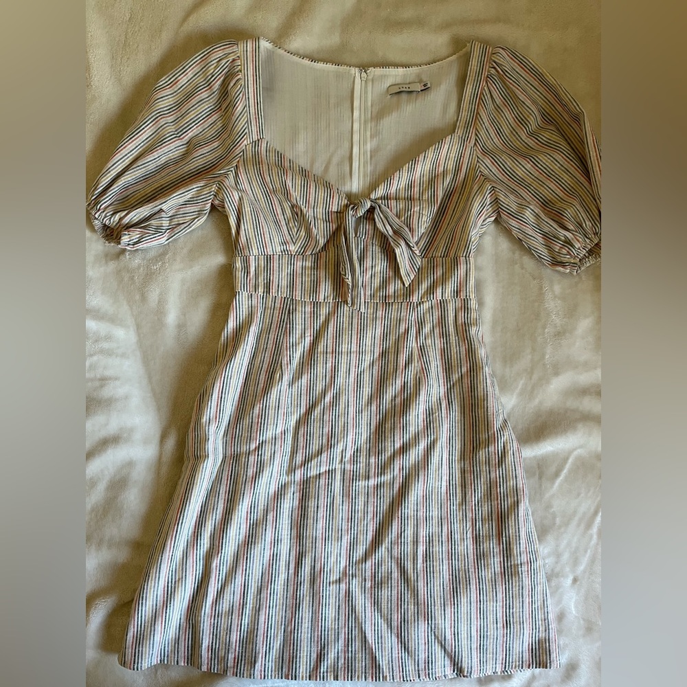 Lush Striped Sundress